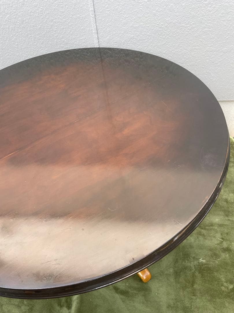 飛騨産業　キツツキマーク　コーヒーテーブル　円卓　ラウンドテーブル　RN