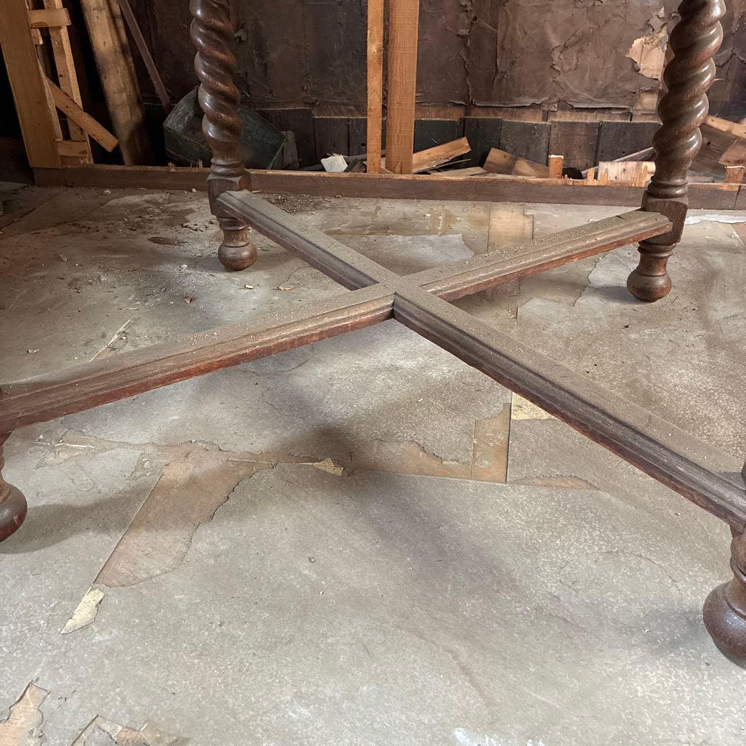 アンティーク伸長式ダイニングテーブル 店舗什器 や作業台