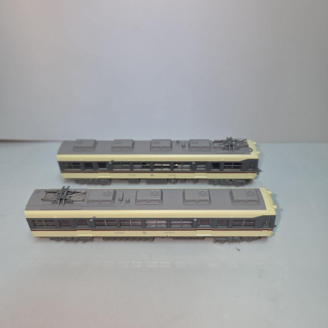 現状品 富山地方鉄道14760形 14763+14764 N化済み2両セット