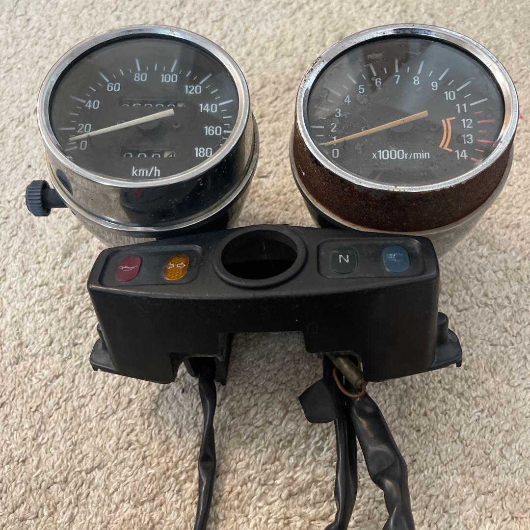 ゼファー400 砲弾メーター zephyr