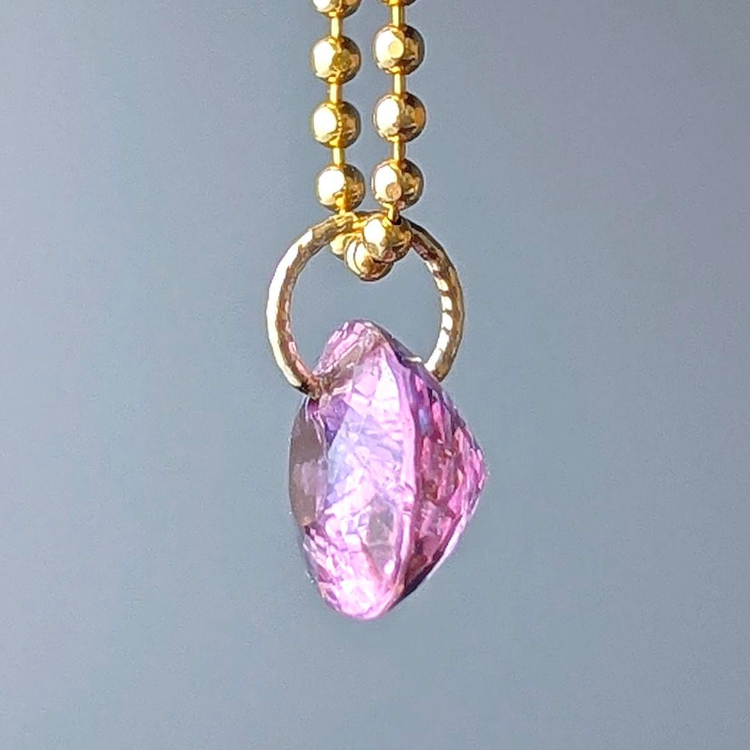 ♢N♢K18 ラベンダーピンクトルマリン 3.57ct　　ペンダントトップ