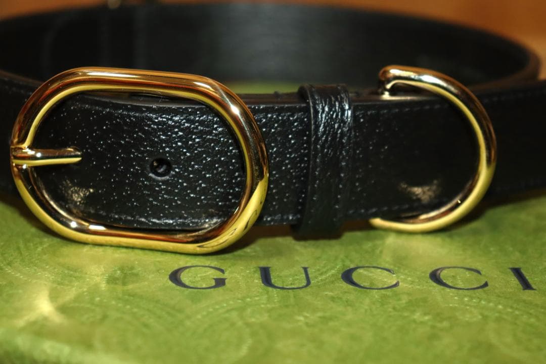 新品 GUCCI ペットコレクション インターロッキングG 首輪 (XL)　Ⓗ
