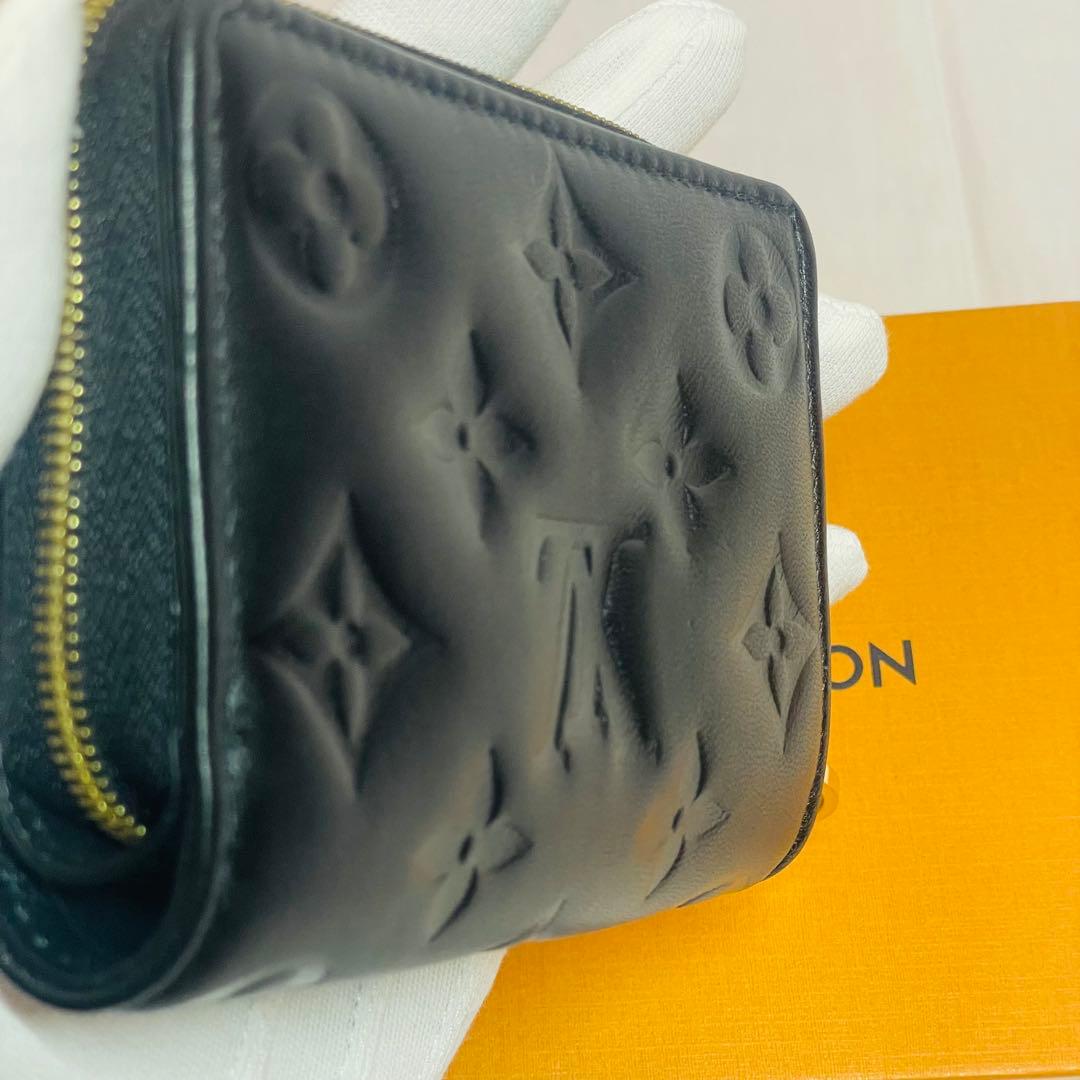 【極美品】正規品　ルイヴィトン エンボス ポルトフォイユ・ルー M81599