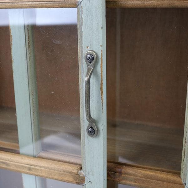 再入荷 グランシュマン　木製ガラス扉収納キャビネット