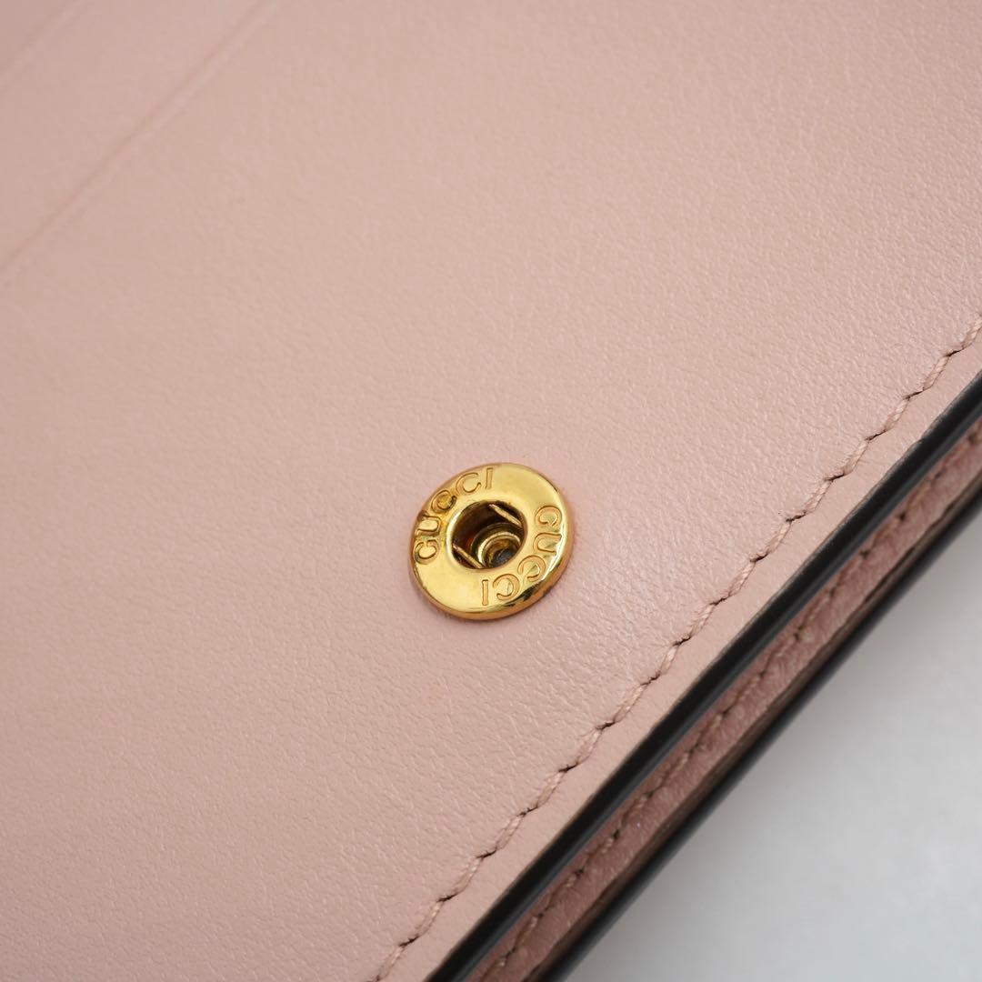 ✨新品未使用・箱付✨　GUCCI ミニ財布 マーモント　GGライン　キルティング