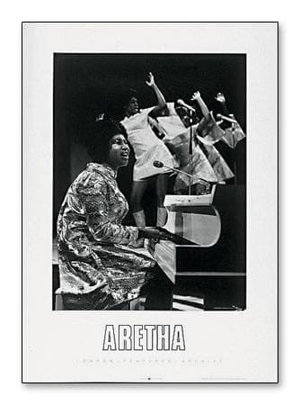 額装品/アレサ フランクリン/アート/ポスター/インテリア