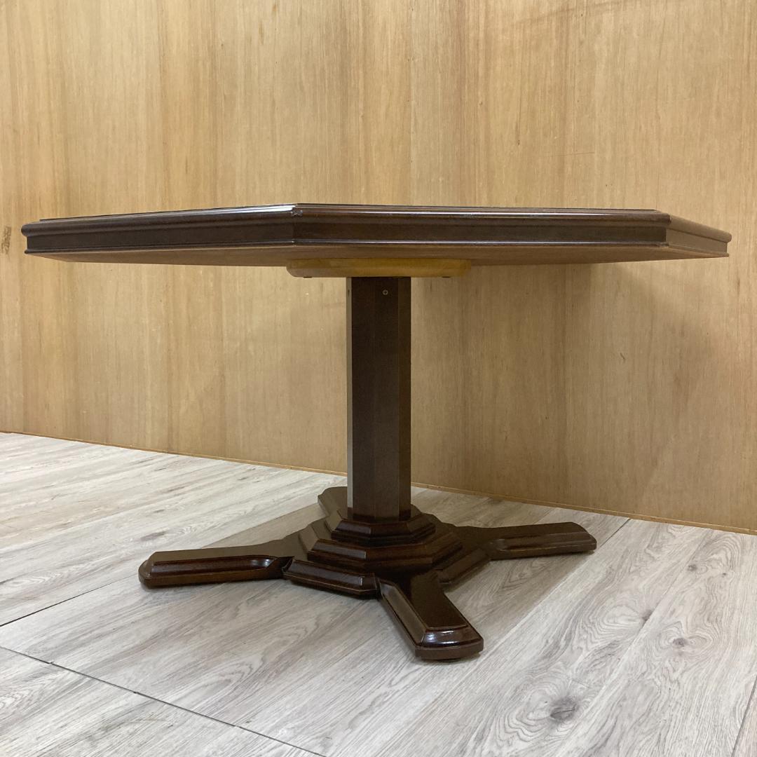 【飛騨産業】キツツキ　八角　ダイニングテーブル　食卓