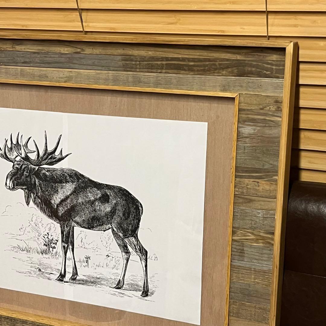 古材額縁　A2サイズ　ポスターフレーム