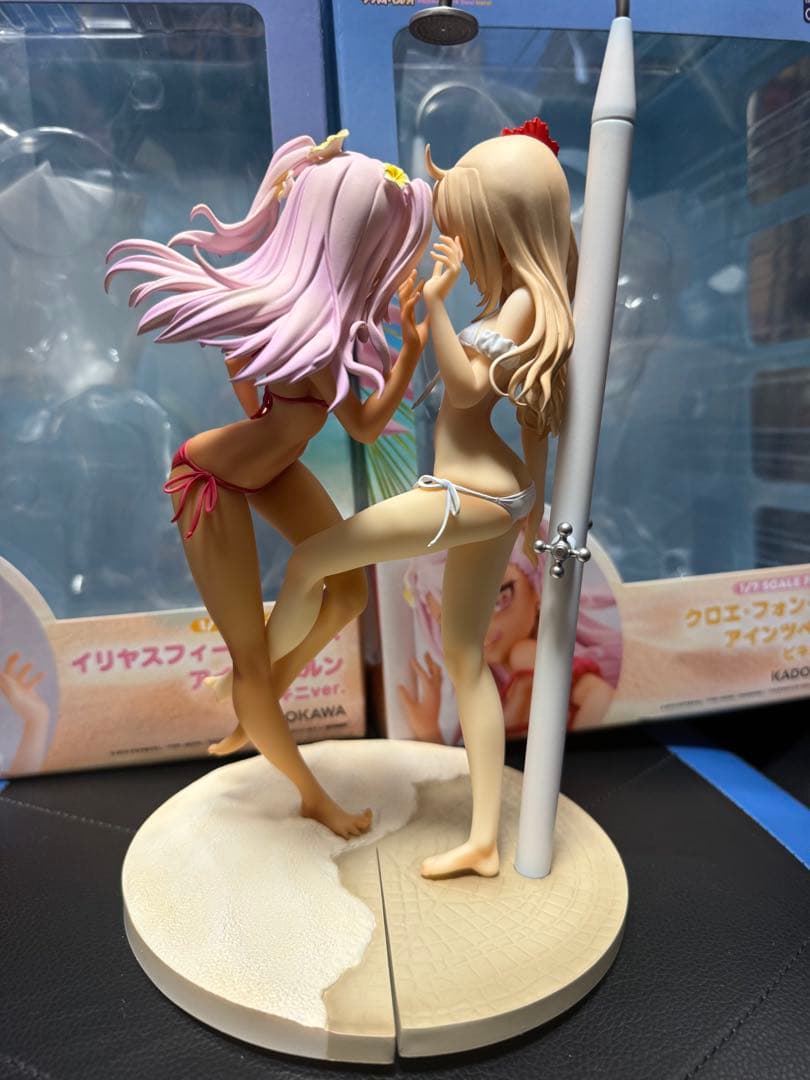 【正規品】プリズマ☆イリヤ クロエ　イリヤ　ビキニver. 1/7 二体セット