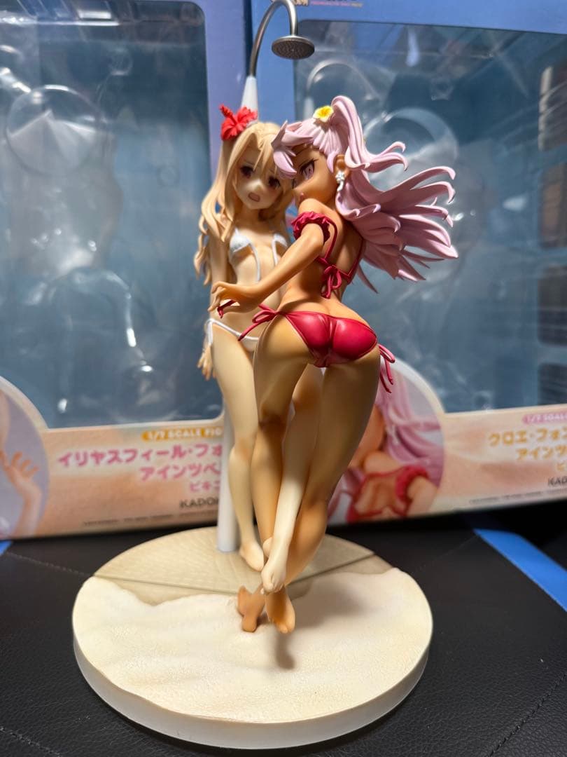 【正規品】プリズマ☆イリヤ クロエ　イリヤ　ビキニver. 1/7 二体セット