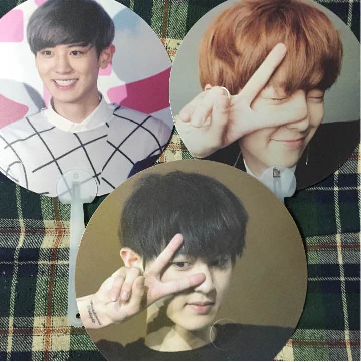 EXO チャニョル 団扇