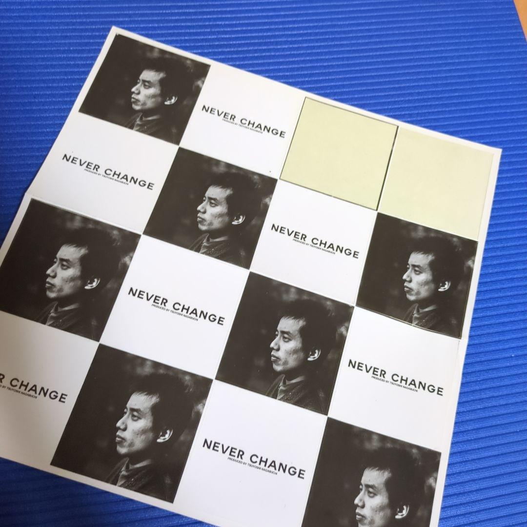 長渕剛　NEVER CHANGE ステッカー