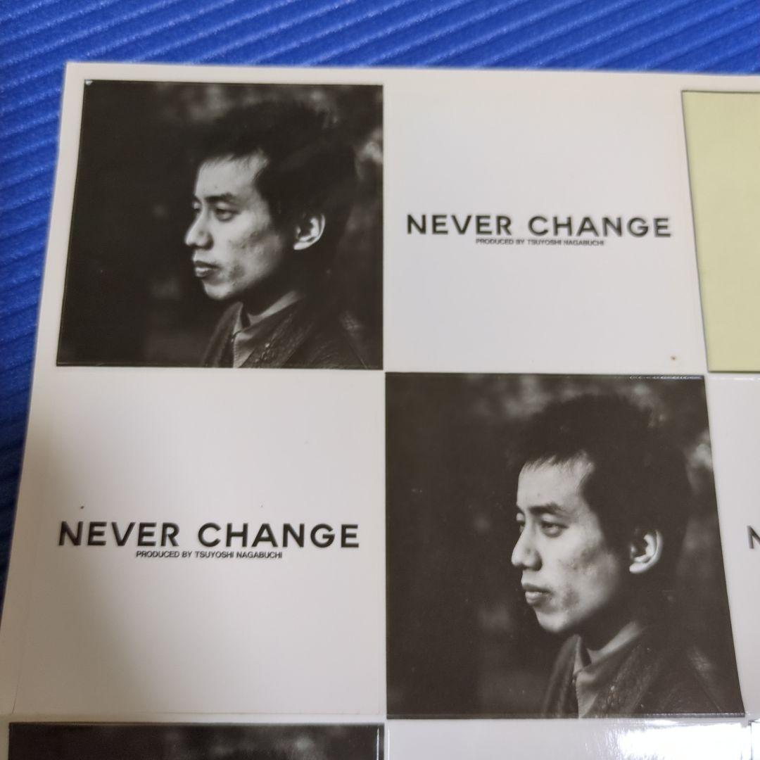 長渕剛　NEVER CHANGE ステッカー