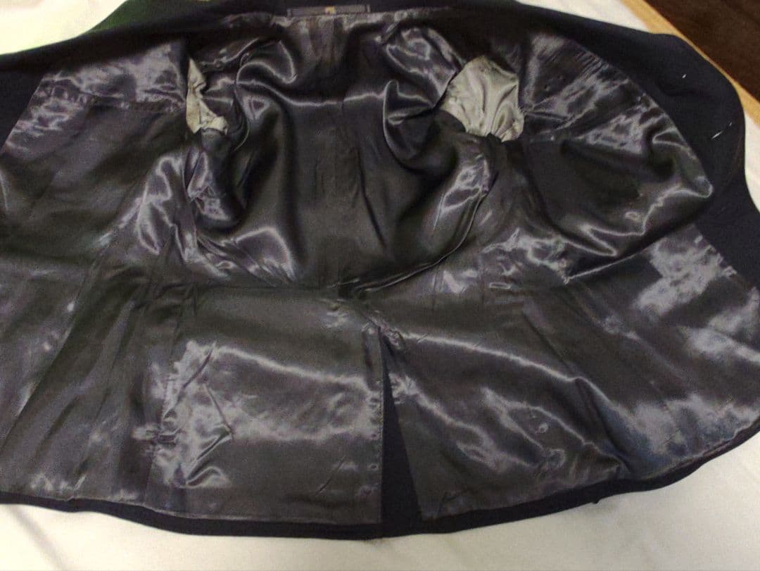 ブルーグレーミリタリージャケット