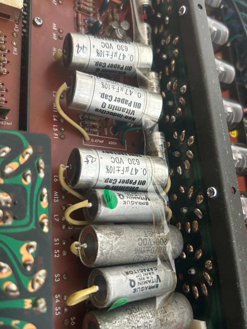 ★真空管プリアンプ　LUXKIT A3032 <コンデンサBitaminQ>