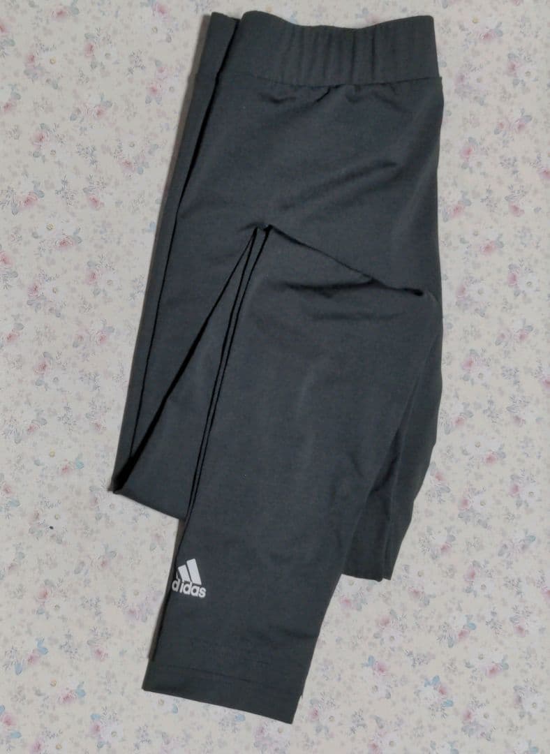 adidasgolfスリーストライプスフリースセットアップ+タイツセット L