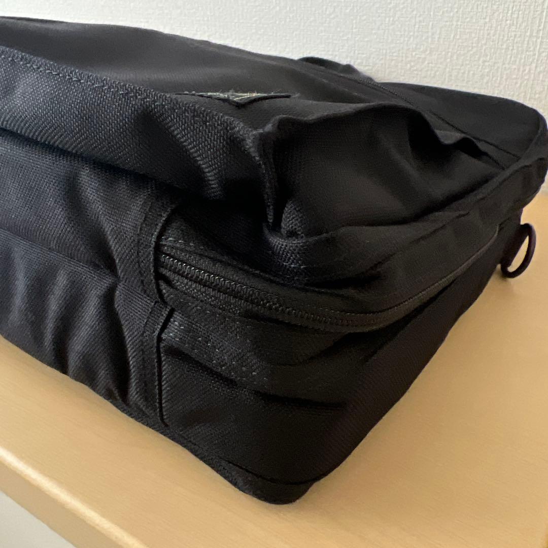 吉田カバン　PORTER TENSION ブラックビジネスバッグ
