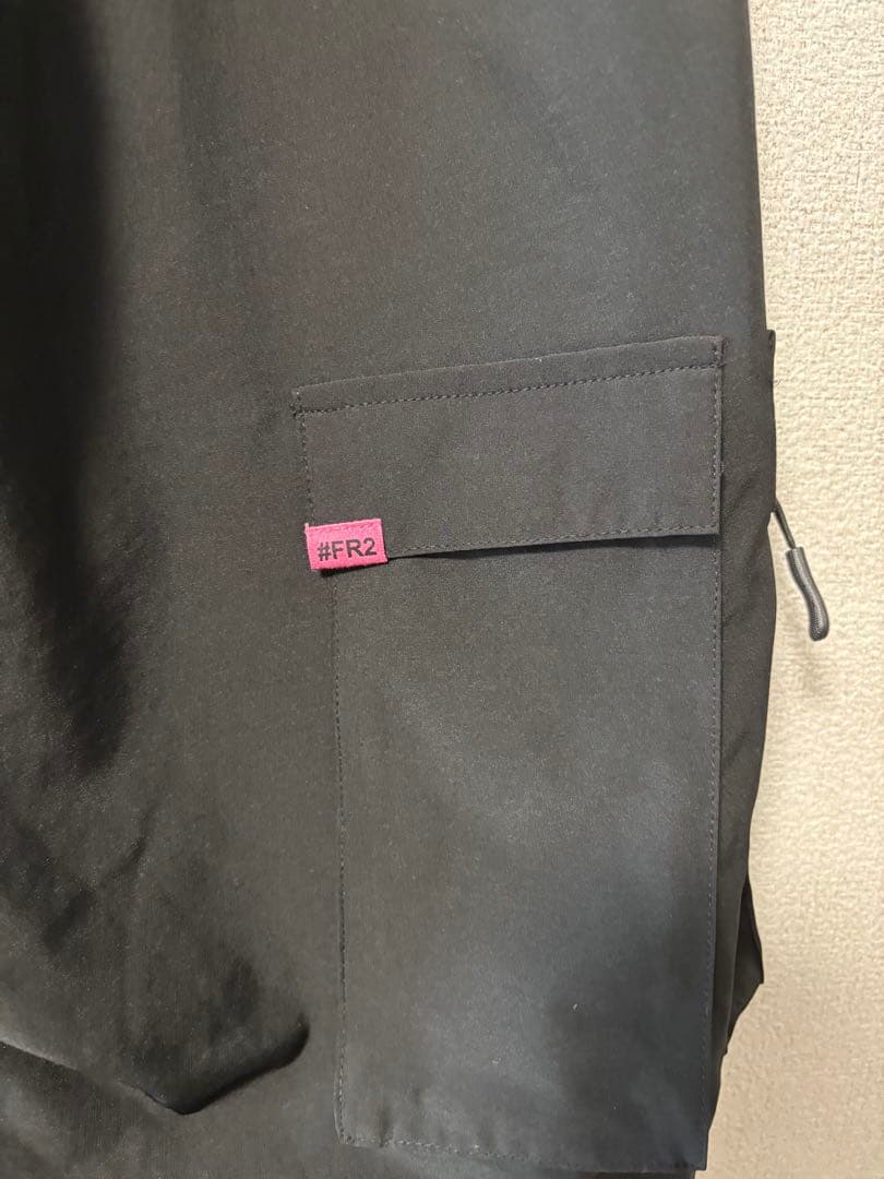 #FR2 梅　ブラック カーゴパンツ