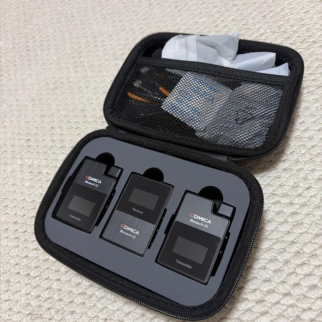 Comica BoomX-D ワイヤレスマイク　説明書付き