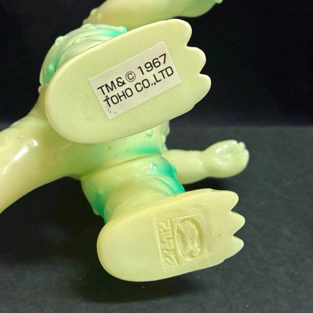 ■ブルマァク ミニラ 蓄光 ソフビ / レア緑