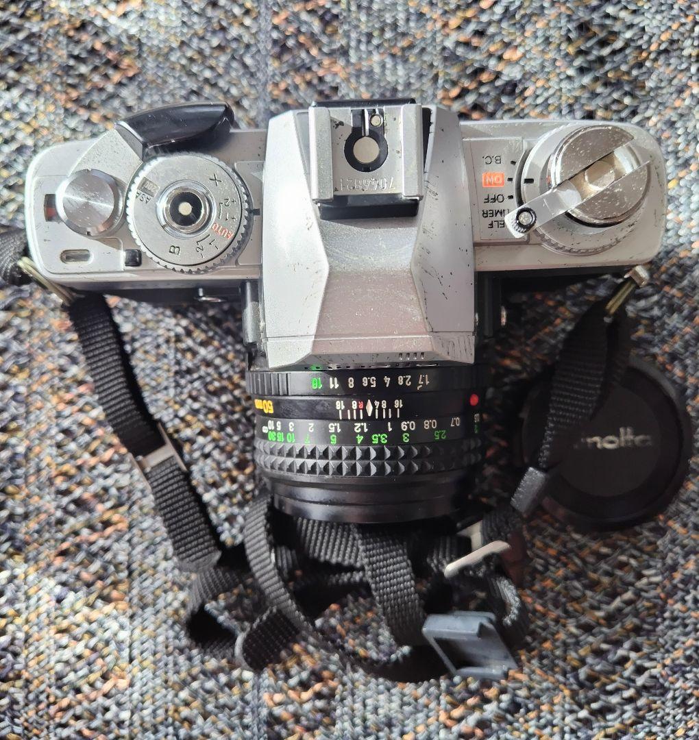 フィルムカメラ3台ジャンク品（Canon, Minolta, Olympus）