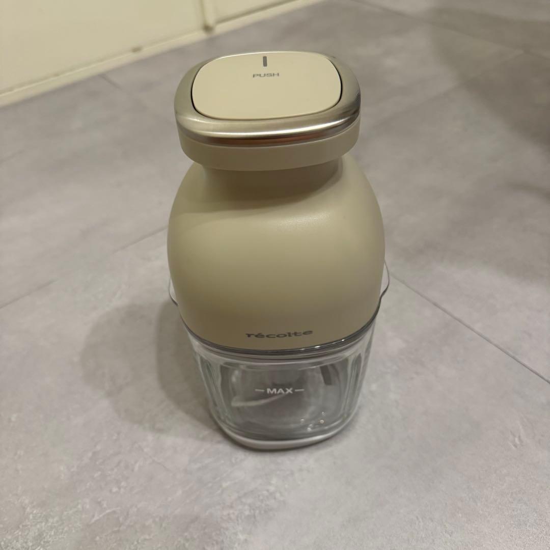 レコルト recolte コードレスカプセルカッター ボンヌ フードプロセッサー