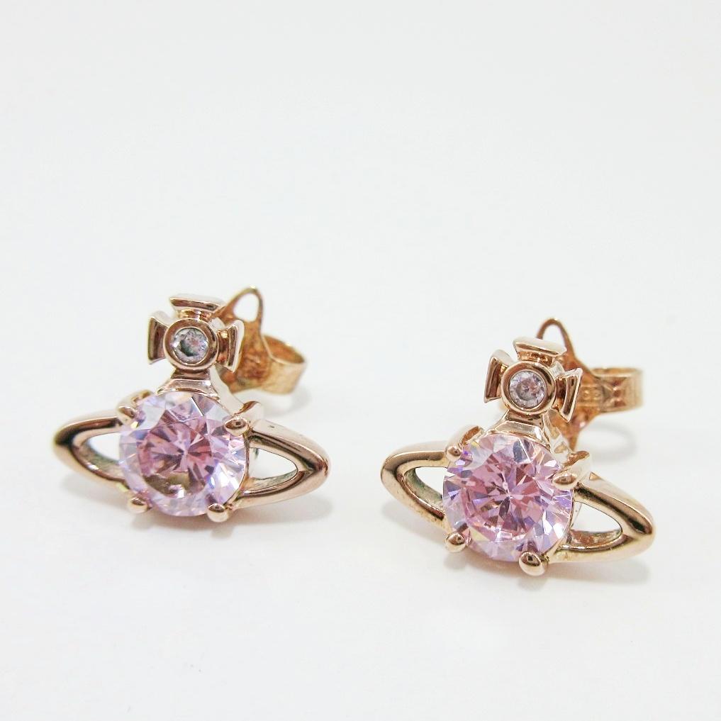 ✨極美品✨ヴィヴィアンウエストウッド ピンクゴールド ピアス
