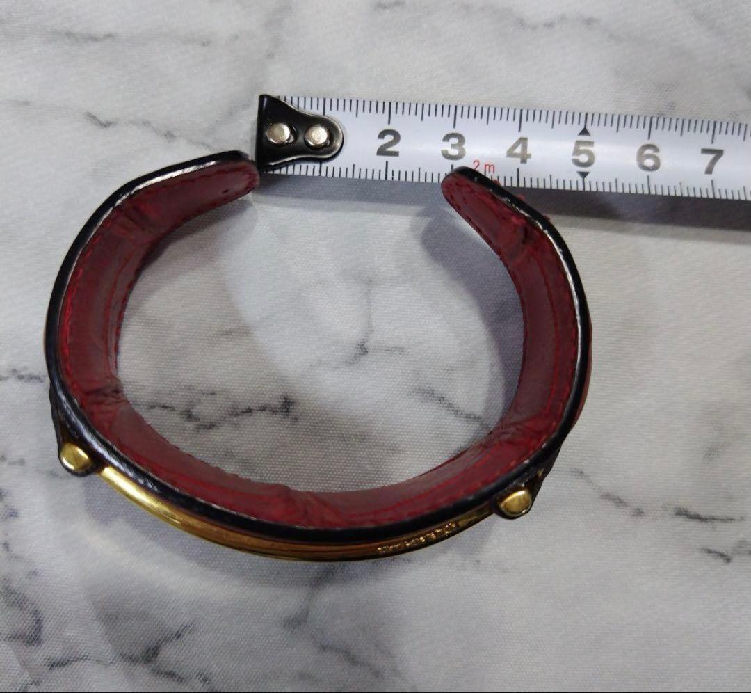 GUCCI グッチレザーバングル