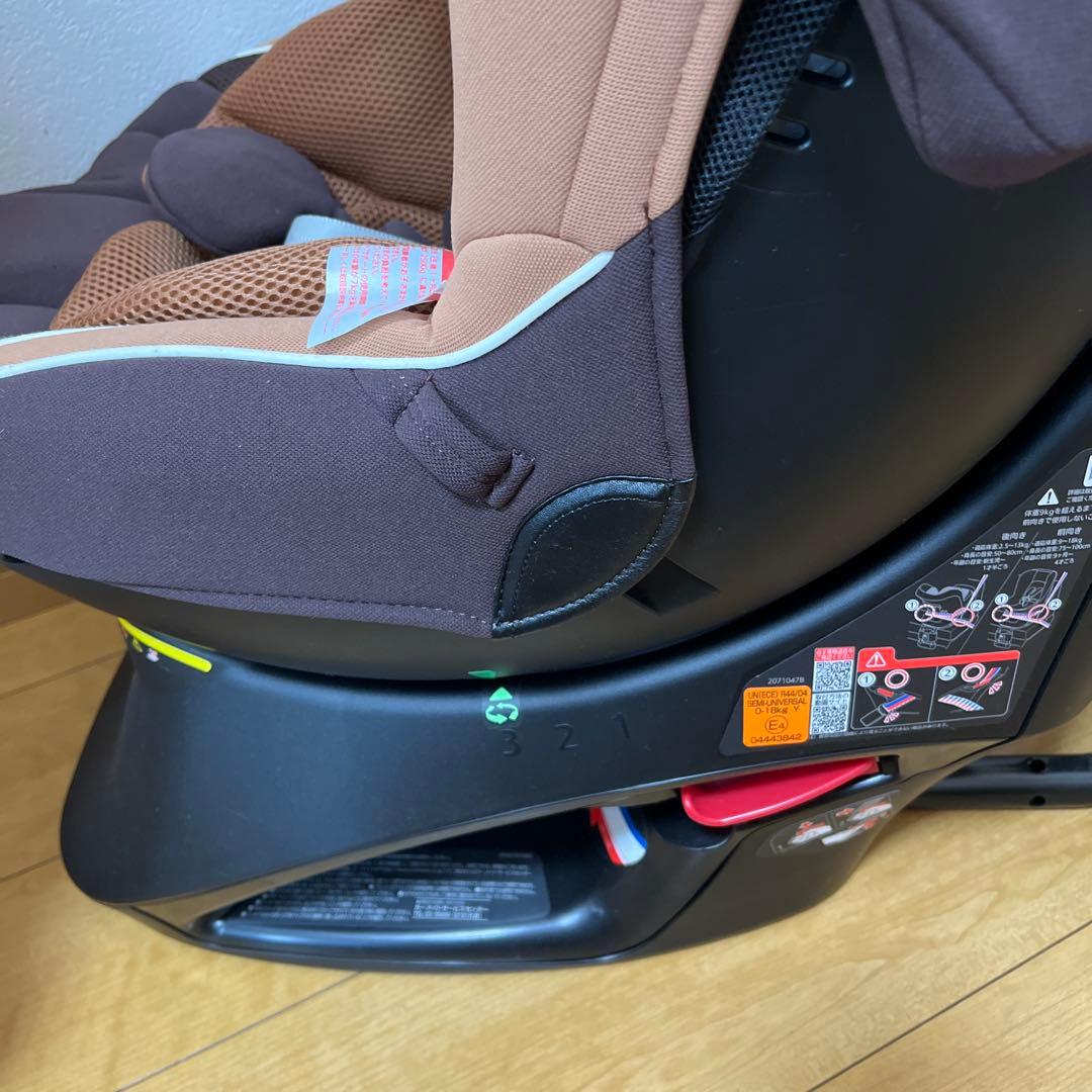 エールベベ クルットNT2プラウド チャイルドシート シナモンブラウン