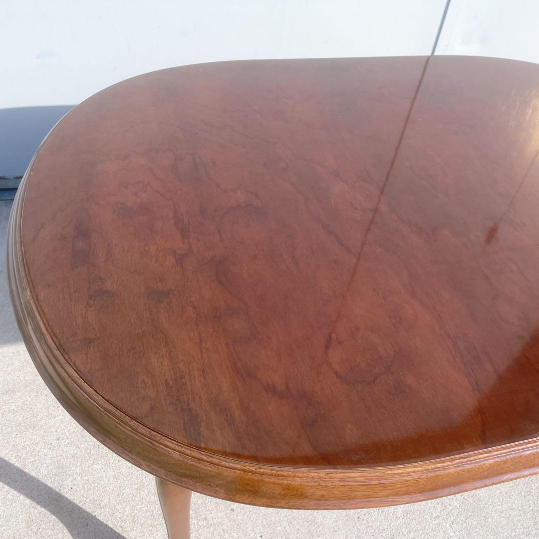 【美品】maruni マルニ アンティーク 猫脚ダイニングテーブル 昭和レトロ