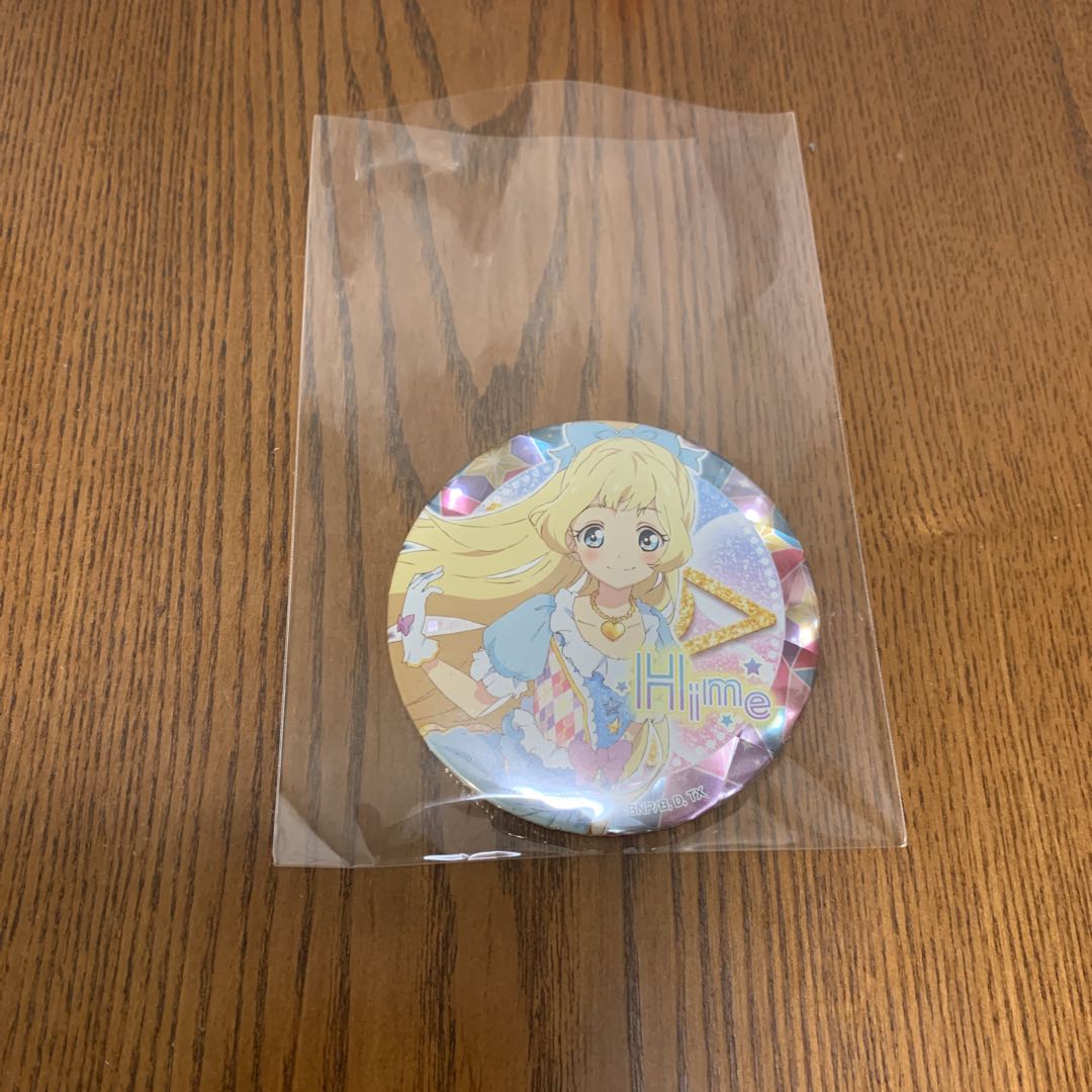 アイカツ Hime 白鳥ひめ　缶バッジ