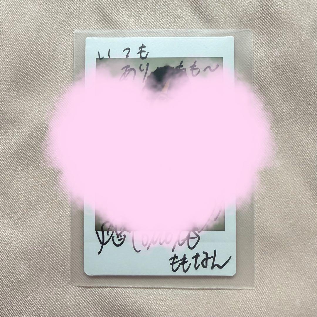 高嶺のなでしこ 松本ももな チェキ 直筆