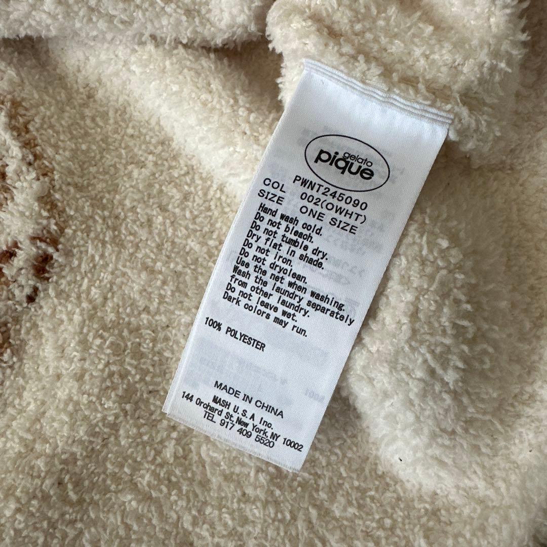 【少し訳あり】ジェラートピケ　ルームウェア トイプードル 上下セット❁