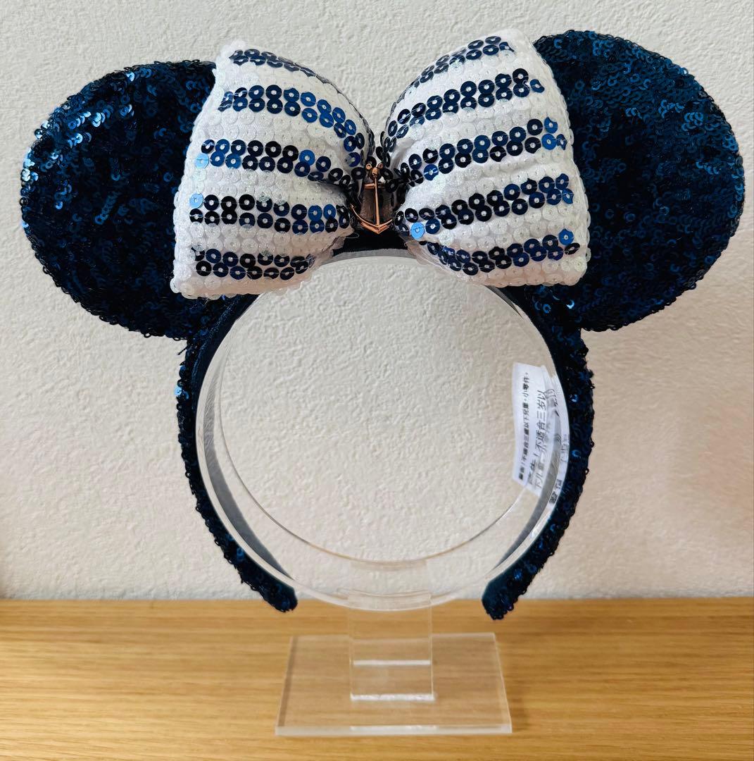 ミッキーマウス型スパンコールカチューシャ