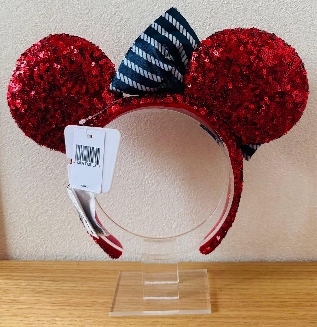 ミッキーマウス型スパンコールカチューシャ
