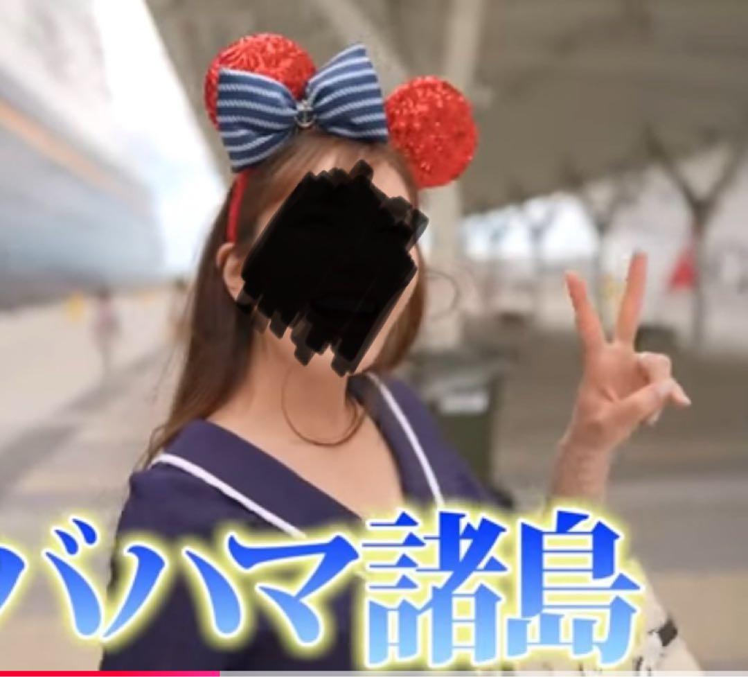 ミッキーマウス型スパンコールカチューシャ