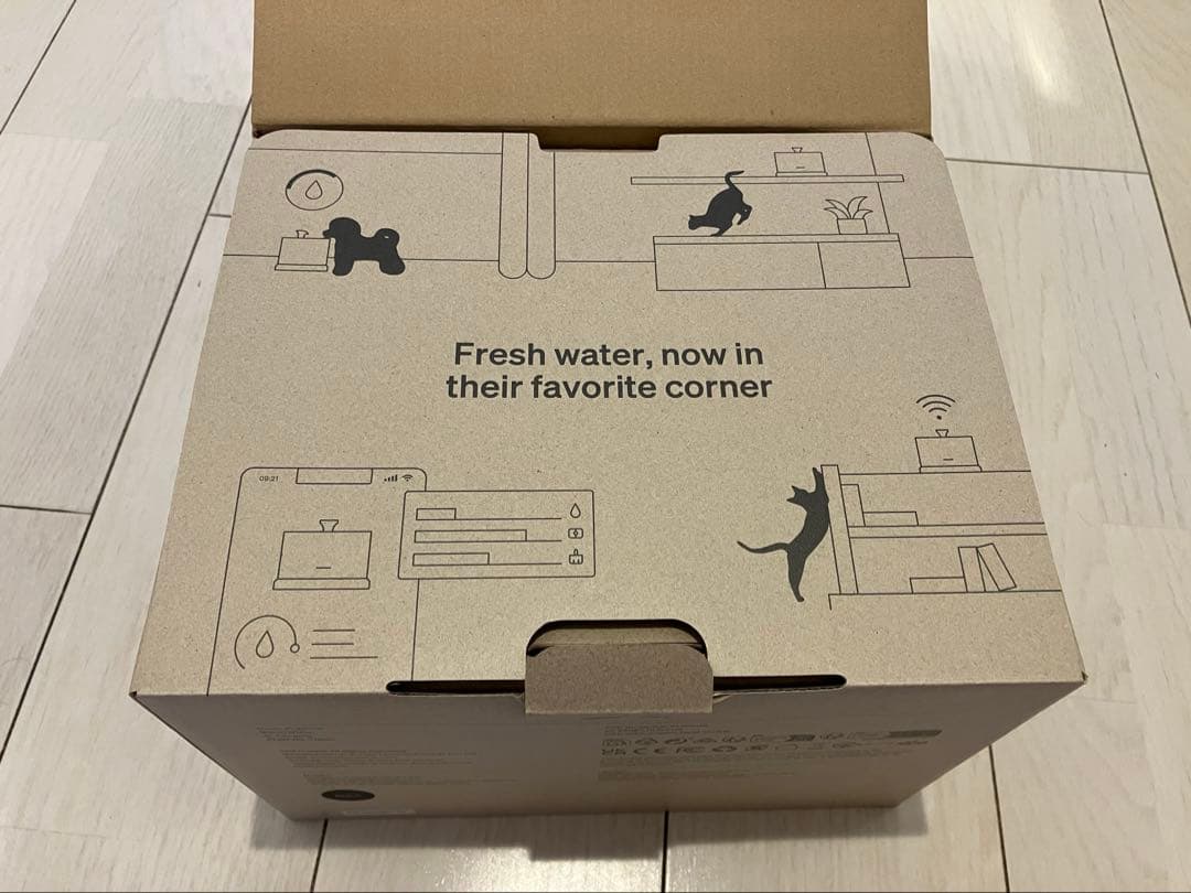 【新品】猫 自動給水器 自動水やり機 給水器 コードレス　犬 水飲み器 4重濾過