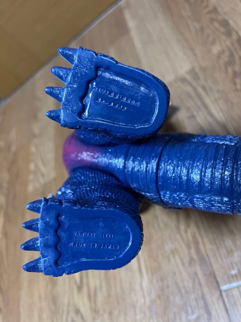 ゴジラ vs スペースゴジラ タグ付き ソフビ フィギュア 東宝 1994年製