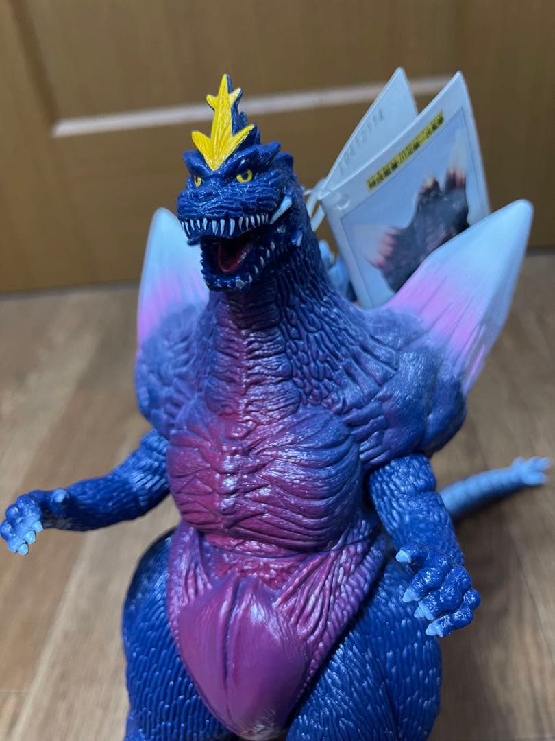 ゴジラ vs スペースゴジラ タグ付き ソフビ フィギュア 東宝 1994年製