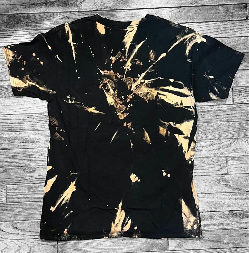 一点物 IRON MAIDEN アイアン・メイデン タイダイ染め Tシャツ