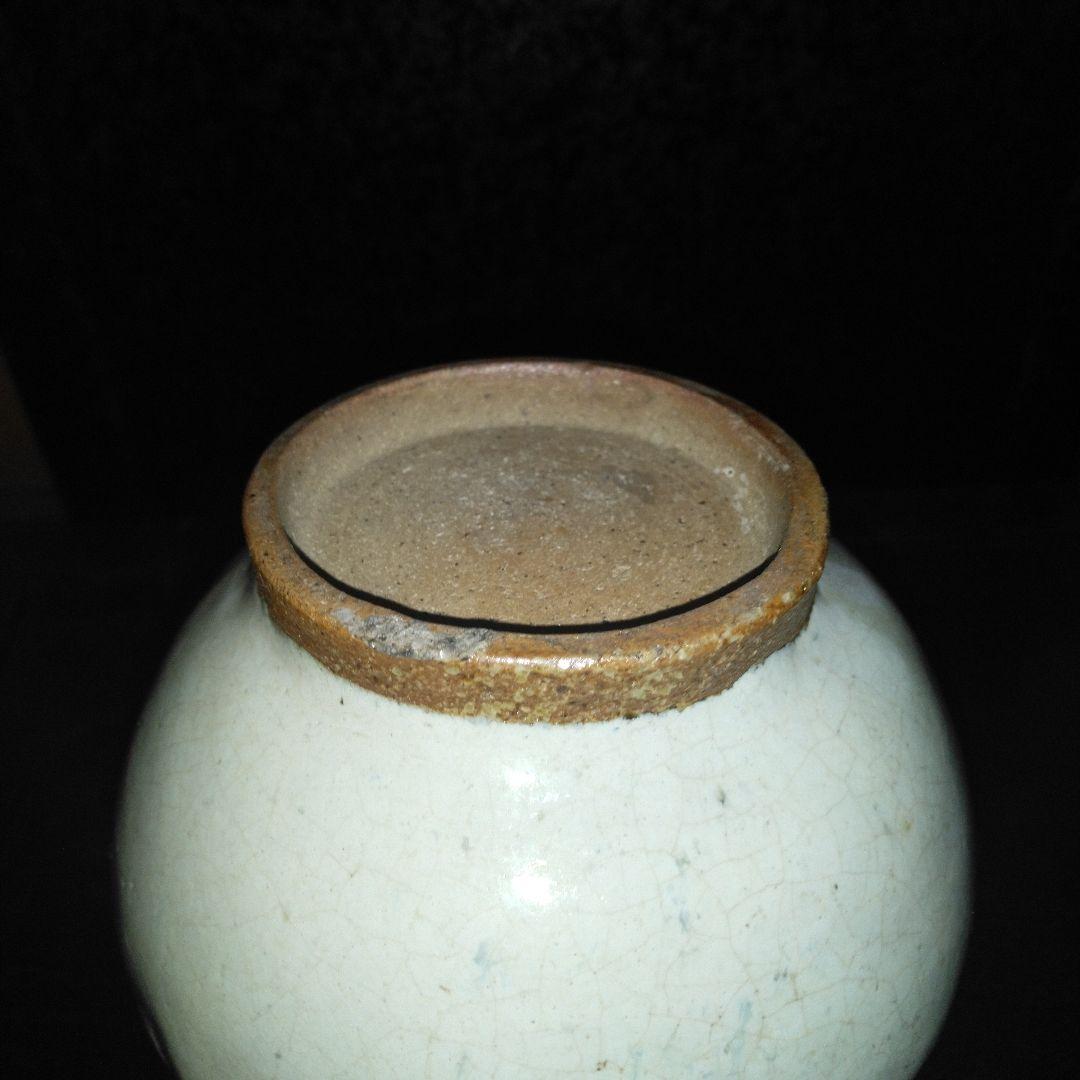 NO294 秋田 寺内焼 徳利　アンティーク品