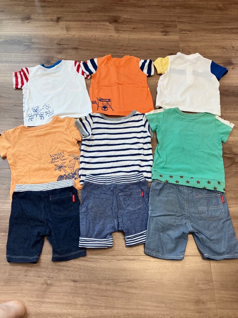 MIKIHOUSE、DOUBLE-B 男の子80cm✨️10点まとめ売り✨️