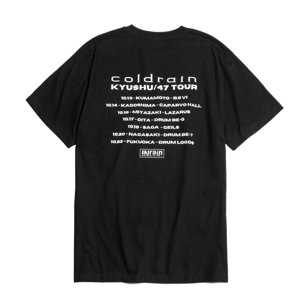 coldrain Tシャツ 九州ツアー XLサイズ