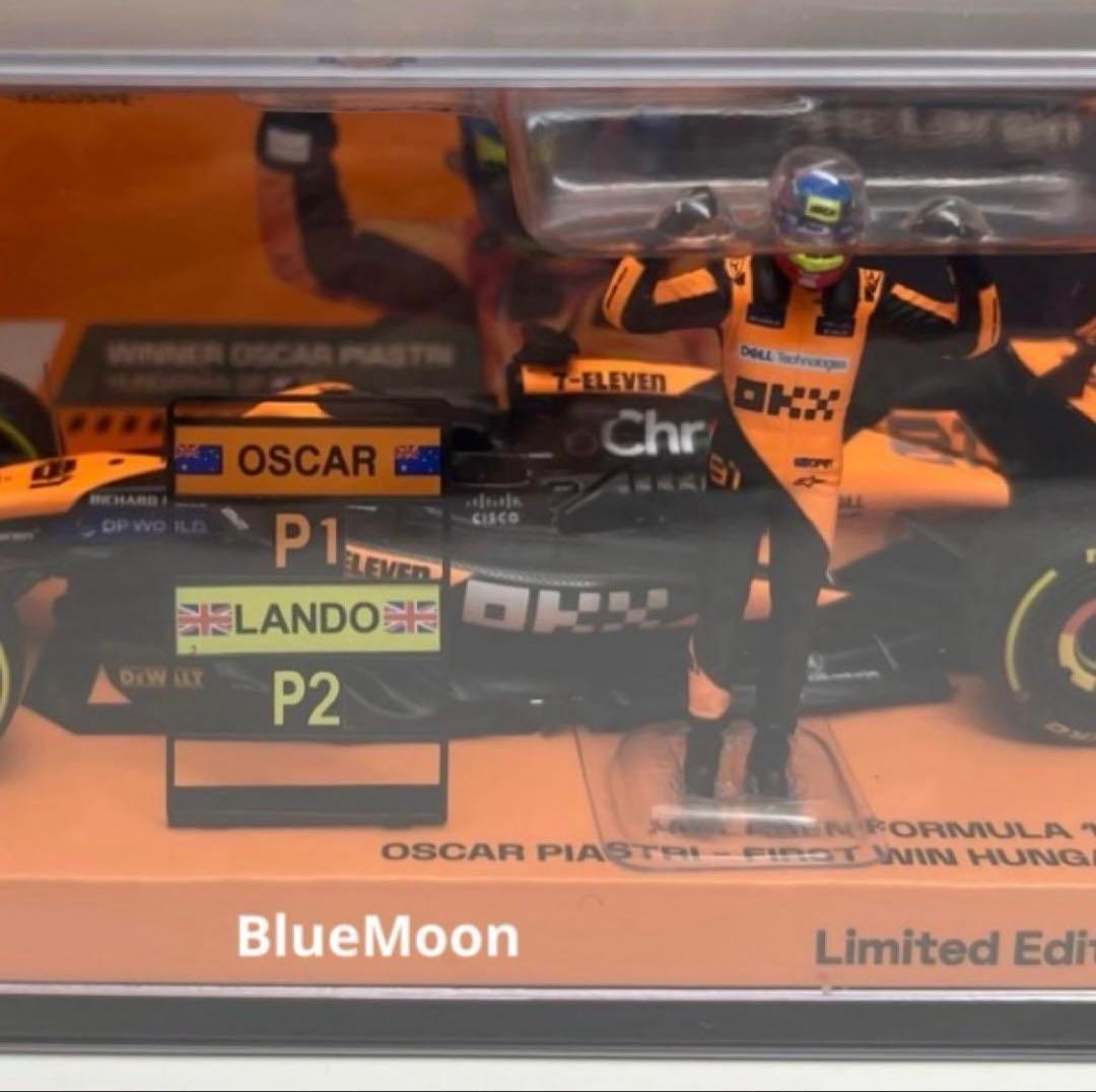特注 1/43 マクラーレン MCL38 O.ピアストリ F1初優勝 2024