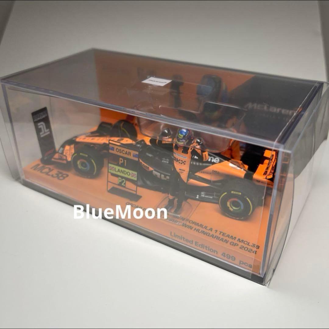 特注 1/43 マクラーレン MCL38 O.ピアストリ F1初優勝 2024