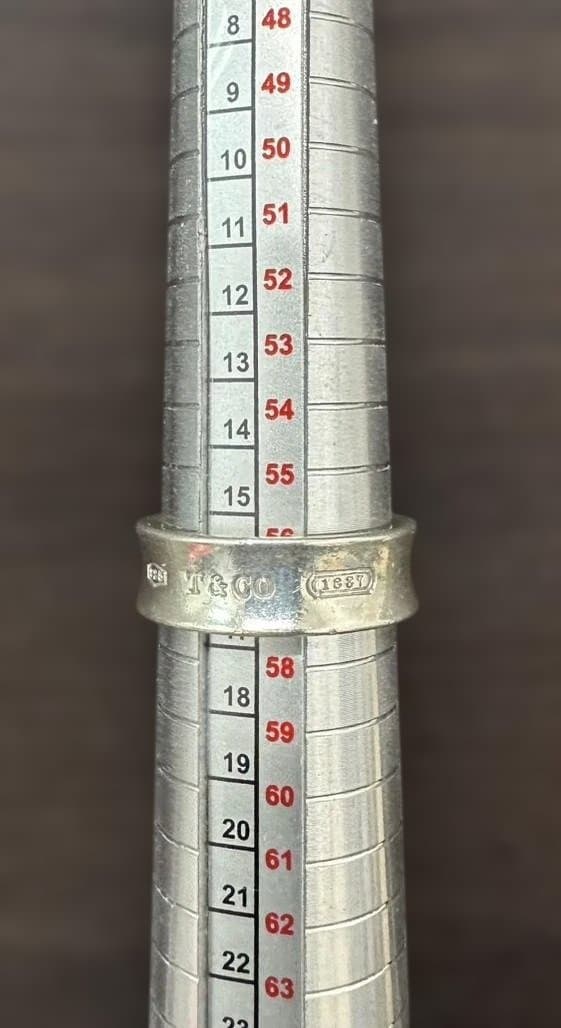 Tiffany ティファニー 1837 ナローリング シルバー 925 16号