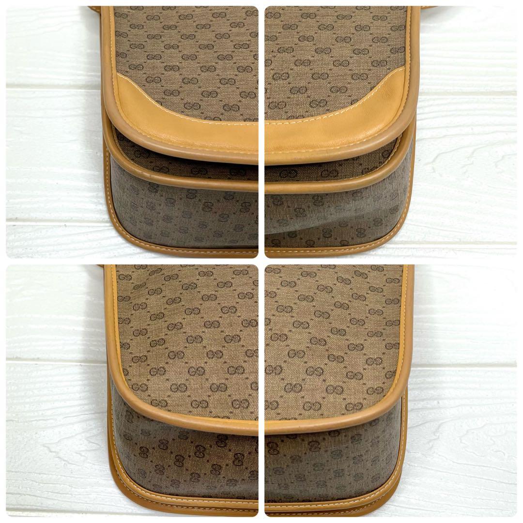 ✨上美品✨☘️GUCCI☘️✨ショルダーバッグ✨マイクロGG✨シェリー✨PVCレザー