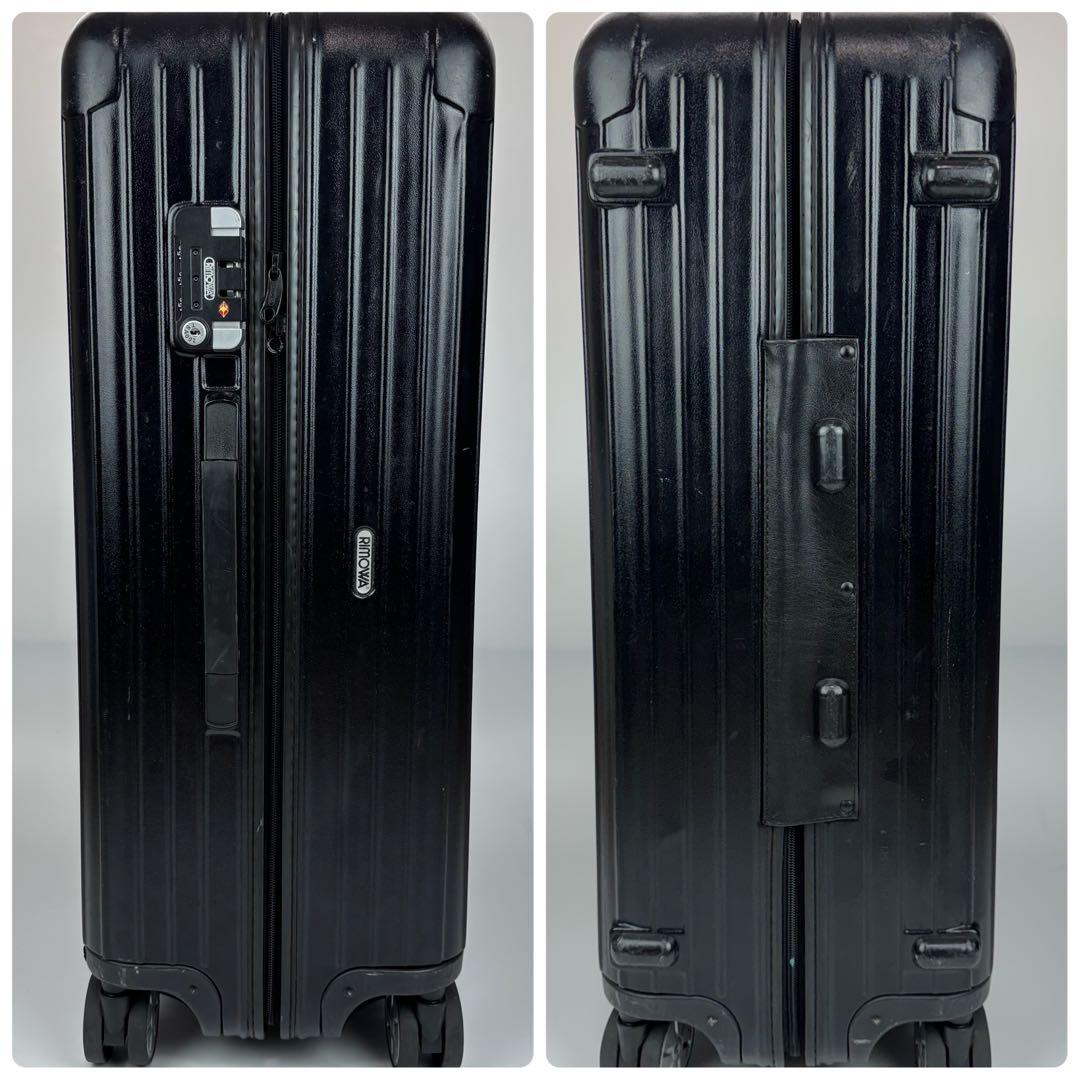 リモワ サルサ 78L キャリー スーツケース マットブラック 4輪 大容量 黒