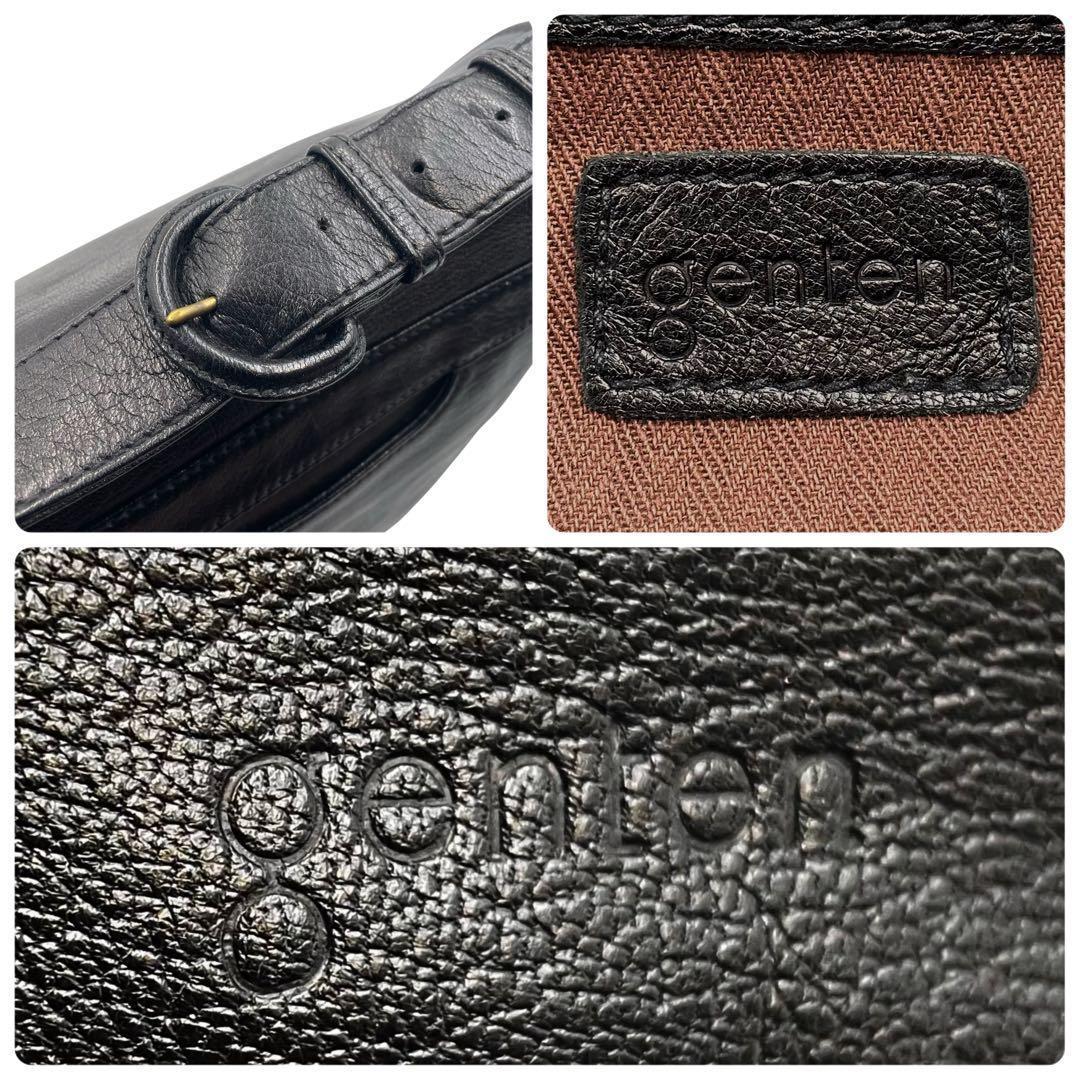 マッキー ゲンテン ショルダーバッグ 斜めがけ ゴートベーシック 山羊革