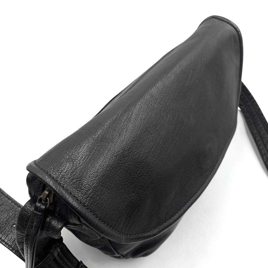 マッキー ゲンテン ショルダーバッグ 斜めがけ ゴートベーシック 山羊革